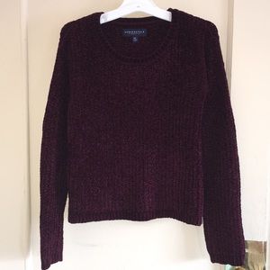Aeropostale Dark Purple Sweater